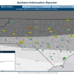 PM2.5 concentrations, winds, and NOAA OSPO’s smoke analysis at 3 pm on July 21, 2021.